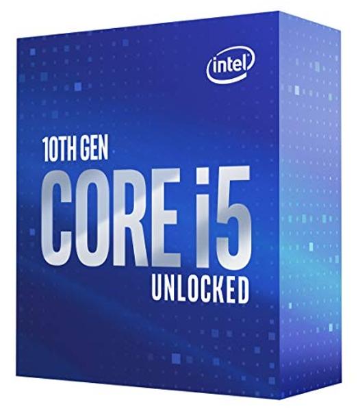 Intel Core i5-10600K Desktop Processor 6 Cores up to 4.8 GHz Unlocked LGA1200 (Intel 400 Series Chipset) 125W