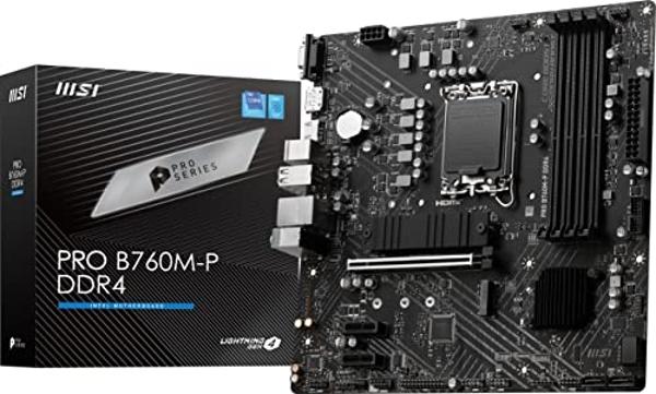 MSI PRO B650M-A WiFi ProSeries Motherboard (AMD Ryzen 9000/8000/7000 Series Processors, AM5, DDR5, PCIe 4.0, M.2, SATA 6Gb/s, USB 3.2 Gen 2, HDMI/DP, Wi-Fi 6E, Bluetooth 5.3, 2.5Gb