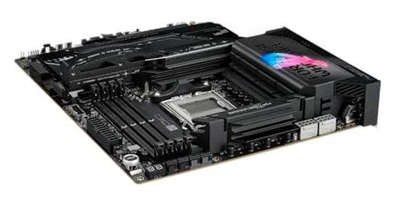 ASUS ROG Strix X870E-E Gaming WiFi AMD AM5 X870 ATX Motherboard 18+2+2 Power Stages, Dynamic OC Switcher, Core Flex, DDR5 AEMP, WiFi 7, 5X M.2, PCIe® 5.0, Q-Release Slim, USB4®, AI