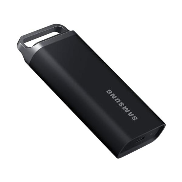 SAMSUNG T9 Portable SSD 4TB, USB 3.2 Gen 2x2 External Solid State Drive, Seq. Read Speeds Up to 2,000MB/s for Gaming, Students and Professionals,MU-PG4T0B/AM, Black (pack of 1)