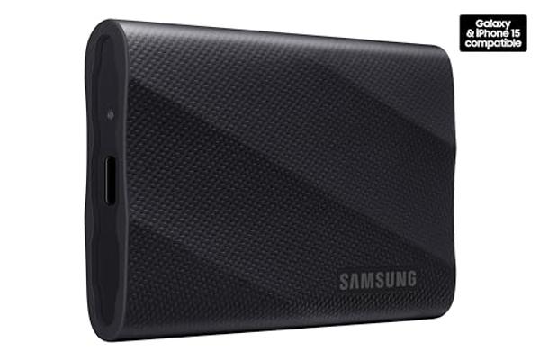 SAMSUNG T9 Portable SSD 4TB, USB 3.2 Gen 2x2 External Solid State Drive, Seq. Read Speeds Up to 2,000MB/s for Gaming, Students and Professionals,MU-PG4T0B/AM, Black (pack of 1)