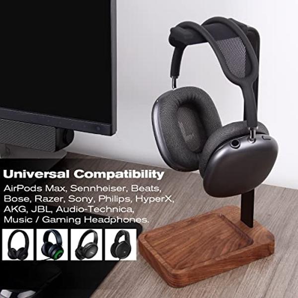 Skullcandy Crusher Wireless Bluetooth Headphones with Multi-Sensory Bass, Noise Isolating Over-Ear Fit, Up to 40 Hours Battery, Microphone for iPhone Android with Travel Bag - Blac