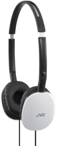 JVC Flats On-Ear Wired Headphones - Flat Foldable Design - 30mm Driver for Powerful Sound - Soft Ear-Pads for Comfort – Steel Headband - Lightweight & Portable - PC/Laptop/Gaming -