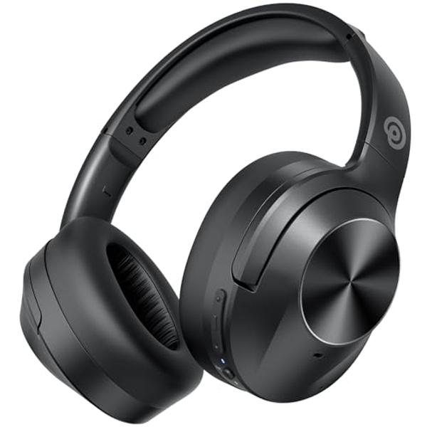 Upgrade Pro‑level Hybrid Active Noise Cancelling Headphones with HD Sound, Wireless Bluetooth Headphones Over The Ear Unequaled Comfort, Vivid Deep Bass, for Home Office Travel Bir