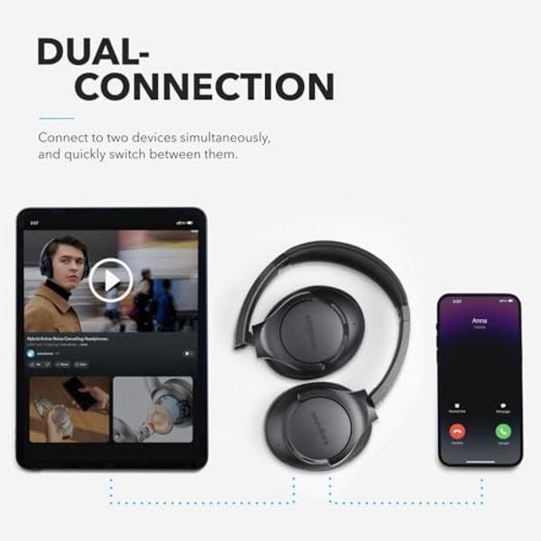 Panasonic ErgoFit Wired Earbuds with Microphone, 3.5mm Jack Headphones with Mic and Call Controller, Ergonomic Custom-Fit Earpieces (S/M/L), for Phones and Laptops - RP-TCM125-AA (