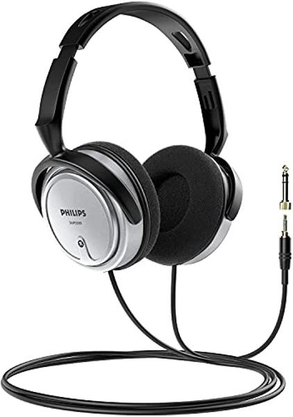 Panasonic ErgoFit Wired Earbuds with Microphone, 3.5mm Jack Headphones with Mic and Call Controller, Ergonomic Custom-Fit Earpieces (S/M/L), for Phones and Laptops - RP-TCM125-AA (