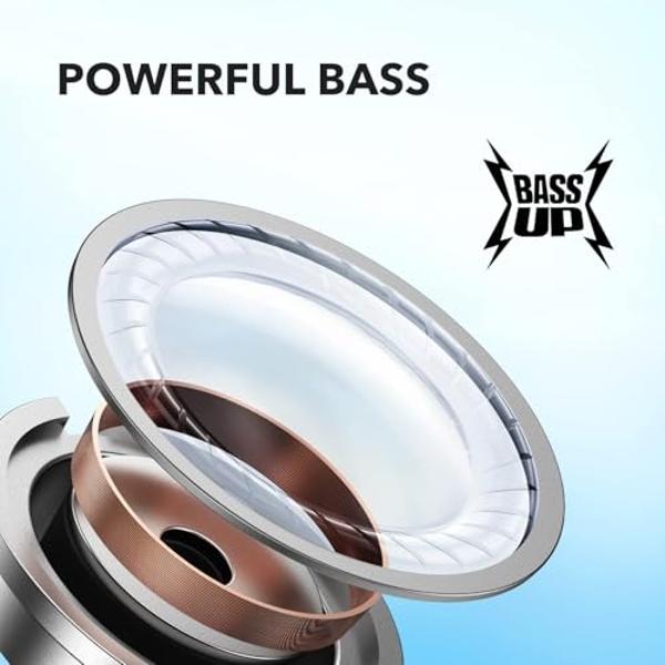 Soundcore by Anker P20i True Wireless Earbuds, 10mm Drivers with Big Bass, Bluetooth 5.3, 30H Long Playtime, Water-Resistant, 2 Mics for AI Clear Calls, 22 Preset EQs, Customizatio