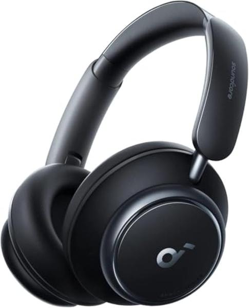 Soundcore by Anker Space Q45 Adaptive Active Noise Cancelling Headphones, Reduce Noise by Up to 98%, 50H Playtime, App Control, LDAC Hi-Res Wireless Audio, Comfortable Fit, Clear C