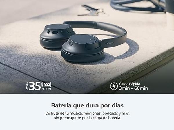 Sony WH-CH720N Noise Canceling Wireless Bluetooth Headphones - Built-in Microphone - up to 35 Hours Battery Life and Quick Charge - Blue