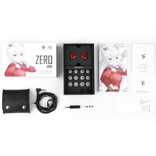 TRUTHEAR x Crinacle Zero: RED Dual Dynamic Drivers in-Ear Headphone Gaming Earbuds HiFi Wired Earbuds