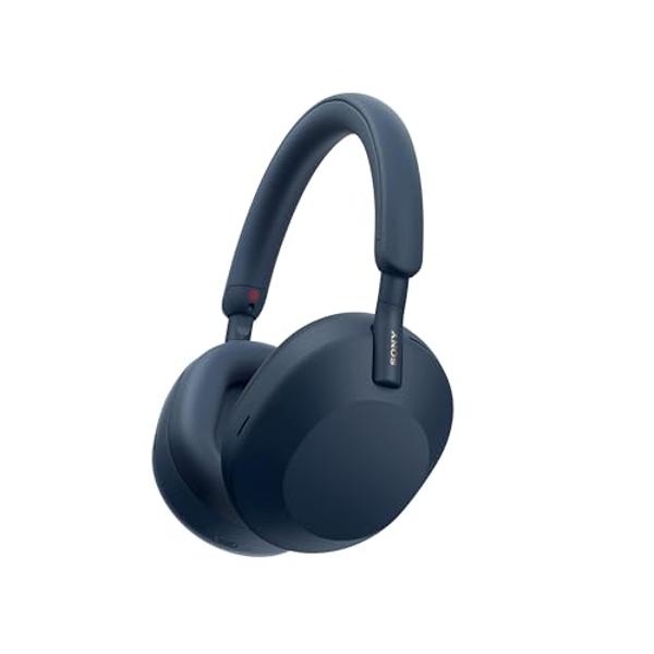 Sony WH-1000XM5 The Best Wireless Noise Canceling Headphones, Auto NC Optimizer, 30-Hour Battery, Alexa Voice Control, Midnight Blue