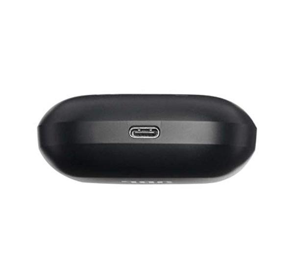 JBL Tune 125TWS True Wireless In-Ear Headphones - Pure Bass Sound, 32H Battery, Bluetooth, Fast Pair, Comfortable, Wireless Calls, Music, Native Voice Assistant (Black), Small