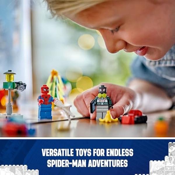 LEGO Marvel Spider-Man Advent Calendar 2024 for Kids - Christmas Advent Calendar with Mini Builds & 5 Minifigures, Ages 7+ - Spider-Man Toy for Boys & Girls - Gift Idea for Holiday