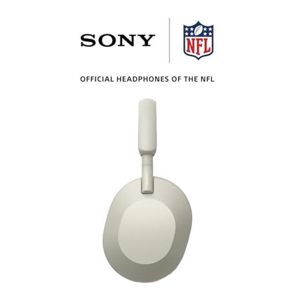 Sony WH-1000XM5 The Best Wireless Noise Canceling Headphones, Auto NC Optimizer, 30-Hour Battery, Alexa Voice Control, Silver