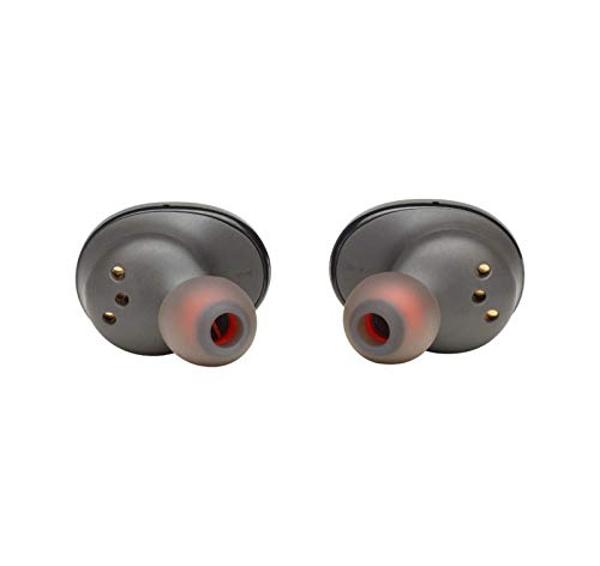 JBL Tune 125TWS True Wireless In-Ear Headphones - Pure Bass Sound, 32H Battery, Bluetooth, Fast Pair, Comfortable, Wireless Calls, Music, Native Voice Assistant (Black), Small