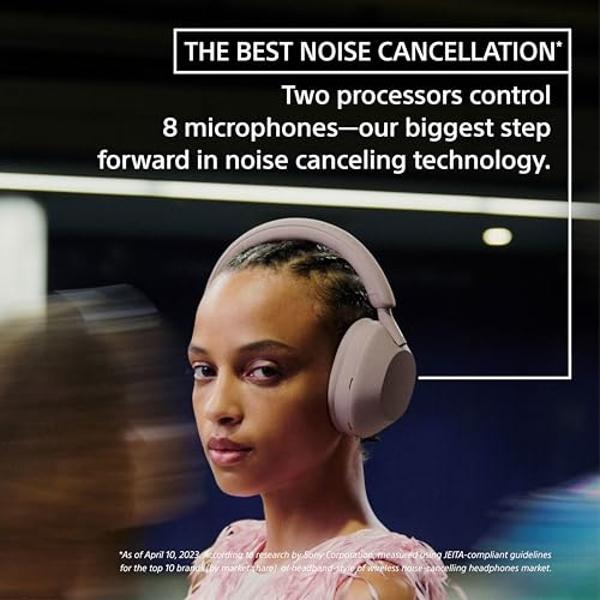 Sony WH-1000XM5 The Best Wireless Noise Canceling Headphones, Auto NC Optimizer, 30-Hour Battery, Alexa Voice Control, Midnight Blue