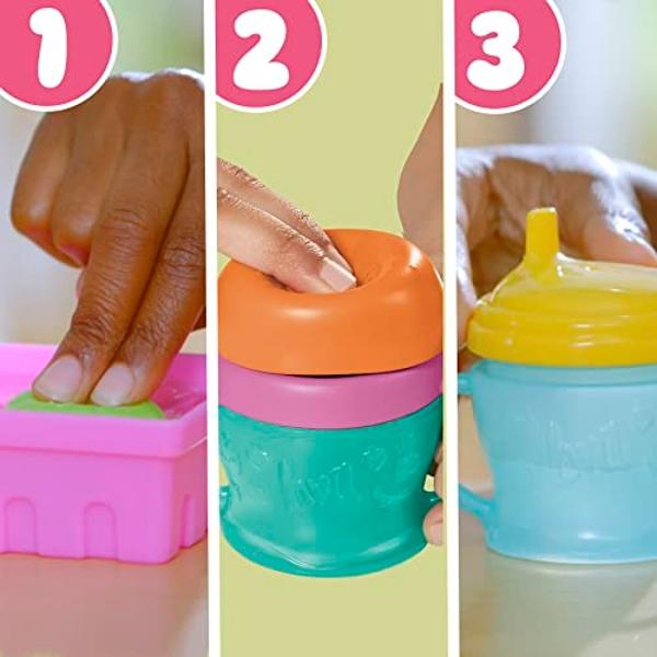 Baby Alive Fruity Sips Doll, Lime, Toys for 3 Year Old Girls, 12-inch Baby Doll Set, Drinks & Wets, Pretend Juicer, Kids 3 and Up, Black Hair