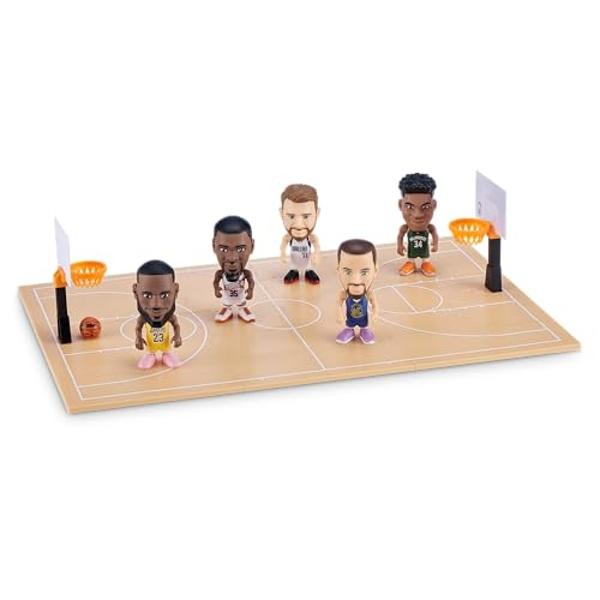 5 Surprise NBA Ballers Series 1 (2 Pack) Toy Mystery Capsule Figurine by ZURU for Kids, Teens, Adults- Players Like Luka Dončić, LaMelo Ball, Jayson Tatum, James Harden and Kevin D