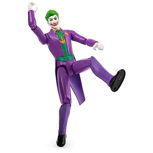 DC Comics, 12-inch The Joker Action Figure, Kids Toys for Boys and Girls Ages 3 and Up