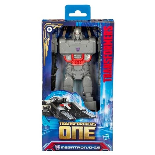 Transformers One Mega Changer Megatron (D-16) 11-Inch Robot Action Figure, Interactive Toys for Boys and Girls Ages 6 and Up