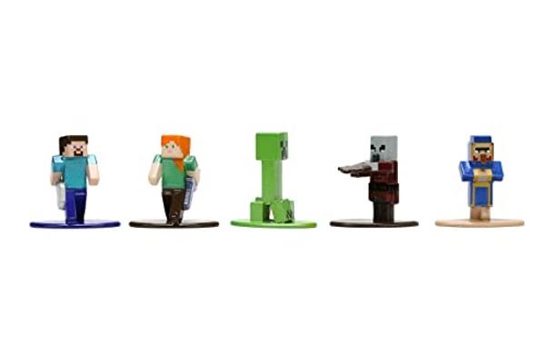 Minecraft Caves and Cliffs 1.65" 18-Pack Series 8 Die-cast Figures, Toys for Kids and Adults