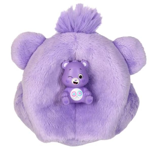 Barbie Cutie Reveal Doll & Accessories, Care Bears Series with Share Bear Costume & 10 Surprises Including Color Change & Mini Bear