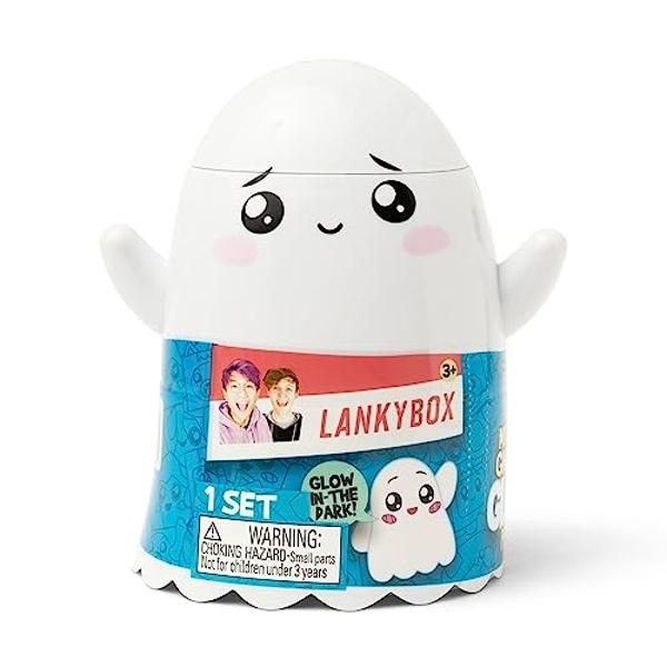 LankyBox Ghosty Glow Mystery Box Ghosty Mystery Box with 7 Exciting Toys to Discover Inside, Officially Licensed LankyBox Merch