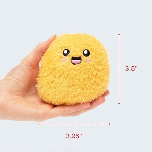 Emotional Support Chicken Nuggets by Relatable, Cuddly Stuffed Animals and Toys, Squishy Toys and Plushies, Great Gift Ideas for Loved Ones of All Ages, Includes 5 Plushies with Ca