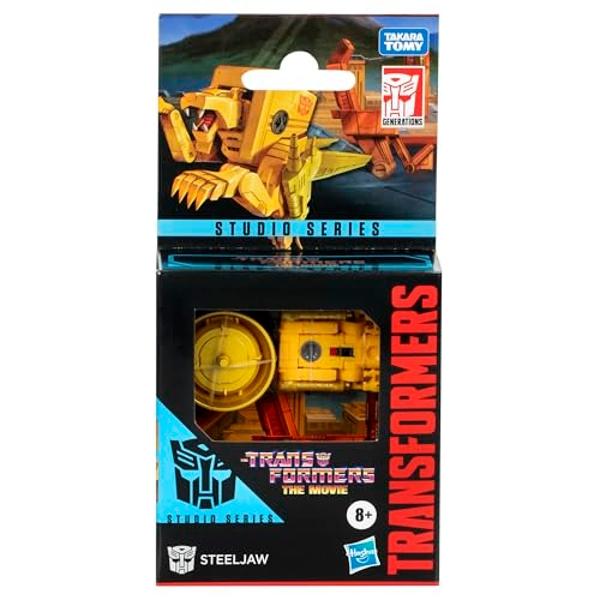 Transformers Toys Studio Series Core The The Movie Steeljaw, 3.5-inch Converting Action Figure, 8+