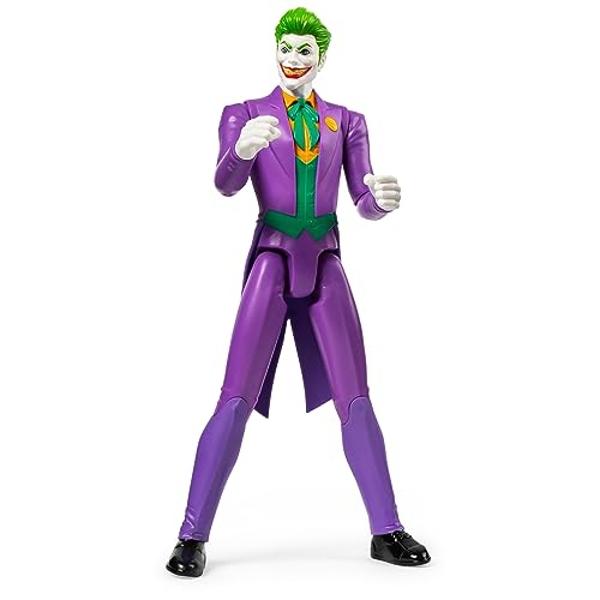 DC Comics, 12-inch The Joker Action Figure, Kids Toys for Boys and Girls Ages 3 and Up