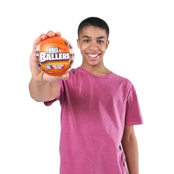 5 Surprise NBA Ballers Series 1 (2 Pack) Toy Mystery Capsule Figurine by ZURU for Kids, Teens, Adults- Players Like Luka Dončić, LaMelo Ball, Jayson Tatum, James Harden and Kevin D