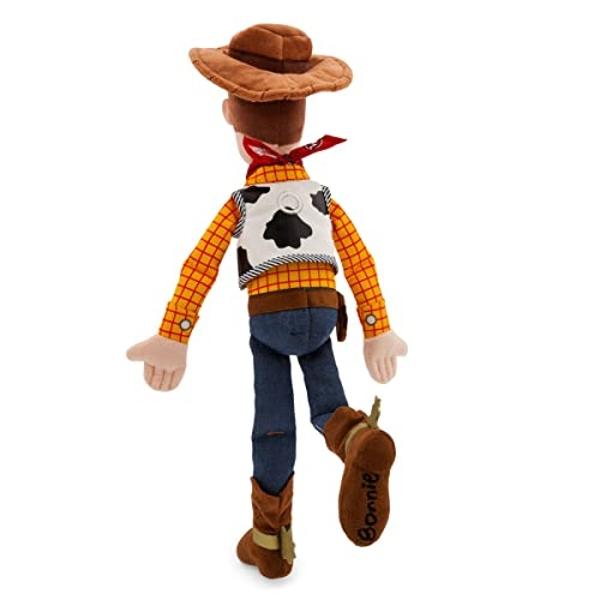 DISNEY STORE Official Toy Story Plush, Woody, Iconic Cuddly Toy Character with Embroidered Eyes and Soft Plush Features, Suitable for All Ages