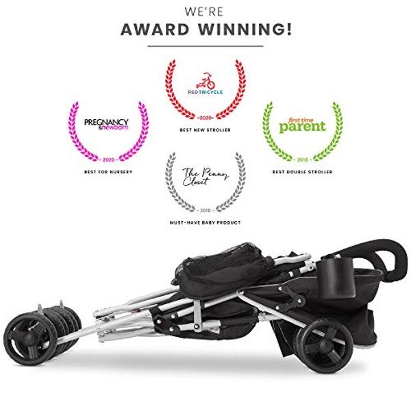 Jeep Scout Double Stroller, Charcoal Galaxy