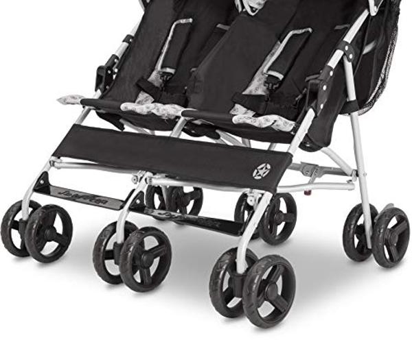 Jeep Scout Double Stroller, Charcoal Galaxy