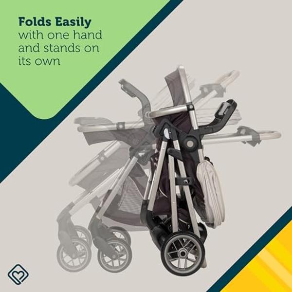 Gladly Family Anthem2 2-Seat All-Terrain Wagon Stroller, Graphite Special Edition