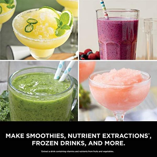 Ninja BL660 Professional Compact Smoothie & Food Processing Blender, 1100-Watts, 3 Functions -for Frozen Drinks, Smoothies, Sauces, & More, 72-oz.* Pitcher, (2) 16-oz. To-Go Cups &