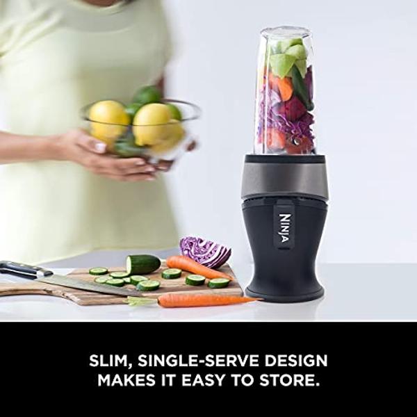 Elite Gourmet EPB-1800A# 17-Piece Personal Drink Mixer Blender, Sports Blender 16 Oz capacity, Includes Chopping and Blending Blade, Drink Lids and Extra Cups