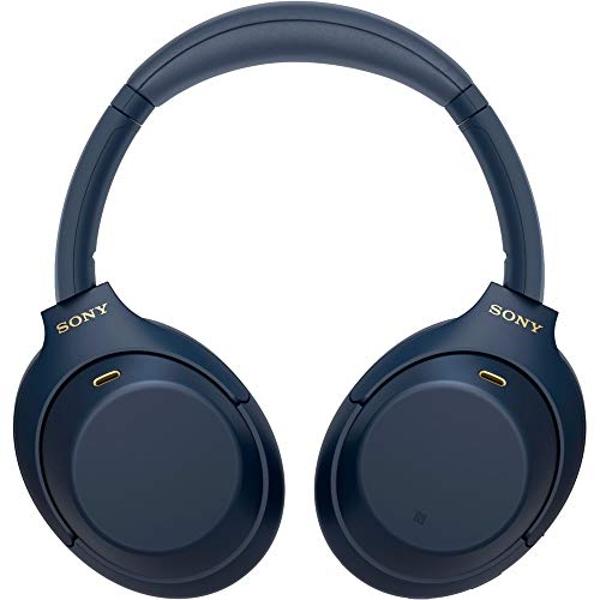 Sony WH-1000XM4 Wireless Premium Noise Canceling Overhead Headphones, Blue (Renewed)