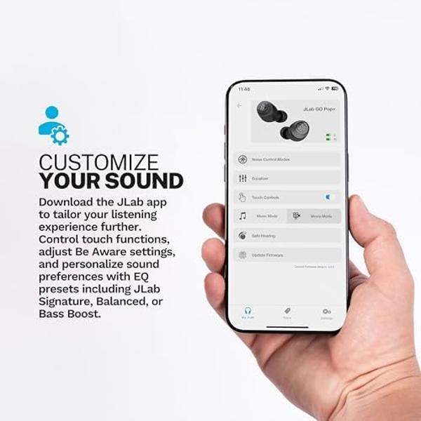 Ludos Clamor Wired Earbuds in-Ear Headphones, 5 Years Warranty, Earphones with Microphone, Noise Isolating Ear Buds for School, Kids, Women, Small Ear