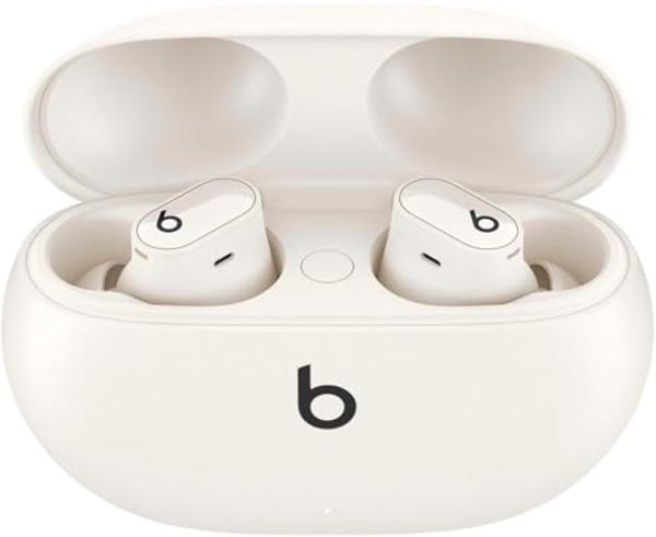 Beats Studio Buds + | True Wireless Noise Cancelling Earbuds - Ivory (Renewed)