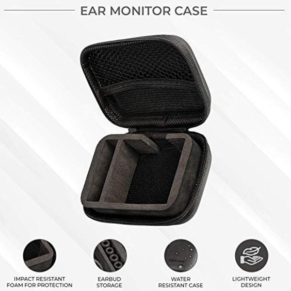 InEar Monitor Case for IEM, in Ear Monitors, in Ears, Headphones, Earphones, Earbuds. Suitable for KZ ZS10/ZS10 Pro/ZSN/ZST/ZEX/AS10/AS16,YINYOO CCZ Melody - GIGCASE®