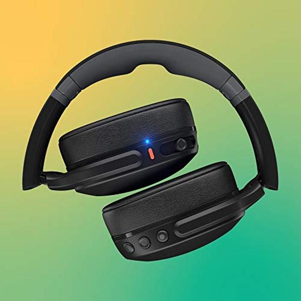 Skullcandy Crusher Evo Wireless Over-Ear Headphone - True Black (Renewed)