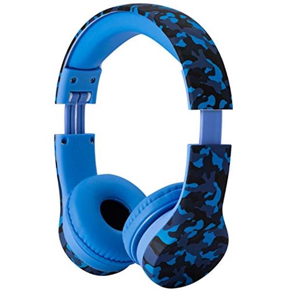 Spiderman Kids Headphones, Adjustable Headband, Stereo Sound, 3.5Mm Jack, Wired Headphones for Kids, Tangle-Free, Volume Control, Foldable, Childrens Earphones for School Home, Tra