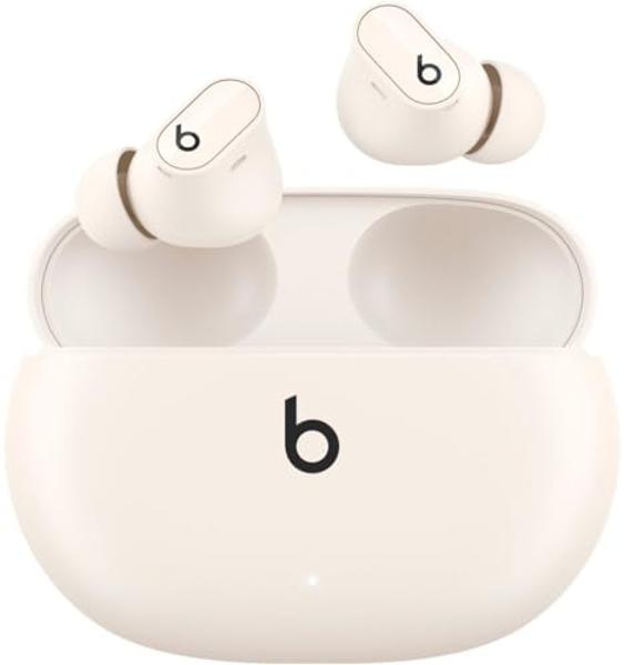 Beats Studio Buds + | True Wireless Noise Cancelling Earbuds - Ivory (Renewed)