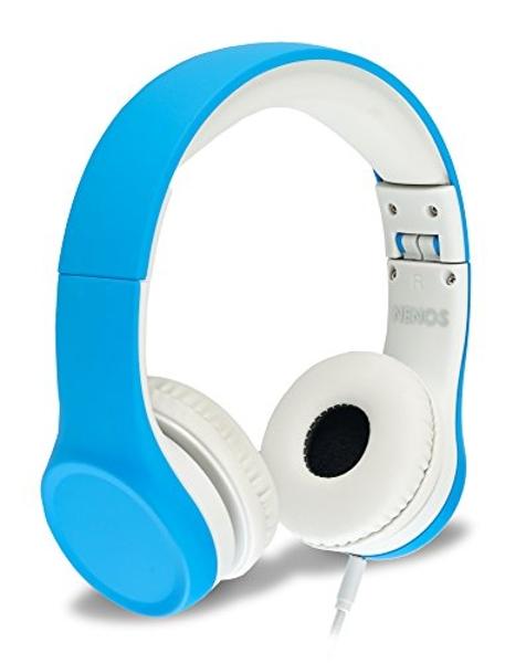 NENOS Kids Headphones Children’s Headphones for Kids Toddler Headphones Limited Volume Boys Headphones (Blue101)