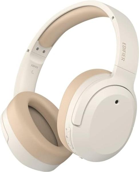 Edifier W820NB Plus Hybrid Active Noise Cancelling Headphones - LDAC Codec - Hi-Res Audio Wireless & Wired - Fast Charge - Over Ear Bluetooth V5.2 Headphones for Travel/Home/Office