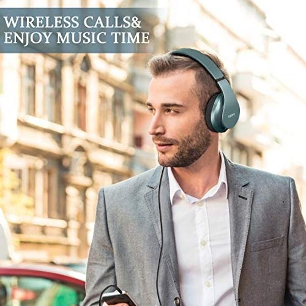 TOZO A1 Wireless Earbuds Bluetooth 5.3 Light Weight in Ear IPX5 Waterproof Headphones 2 Mic for AI Calls, Immersive Premium Sound Bass Headset with Charging Case, 32 Presets EQ Cus
