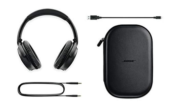 Bose QuietComfort 35 II Wireless Bluetooth Headphones with Alexa - Black (Renewed)