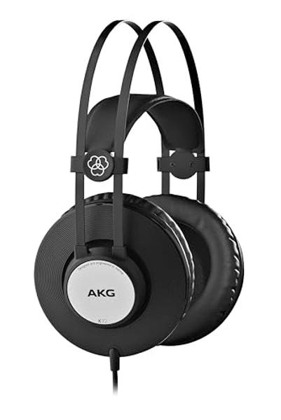 AKG Pro Audio AKG K72 Closed-Back Studio Headphones, Black, (3169H00020)