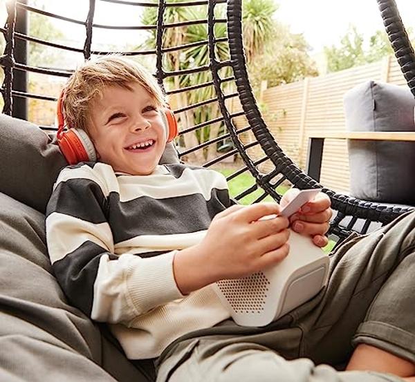 Yoto Wireless Headphones – Kids Accessories, Lightweight Comfortable Adjustable & Foldable Over-Ear Bluetooth Earphones with Travel Bag, Volume-Limiting for Safe Listening
